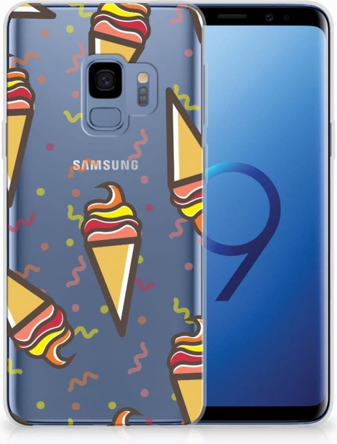 Samsung Galaxy S9 Siliconen Case Icecream