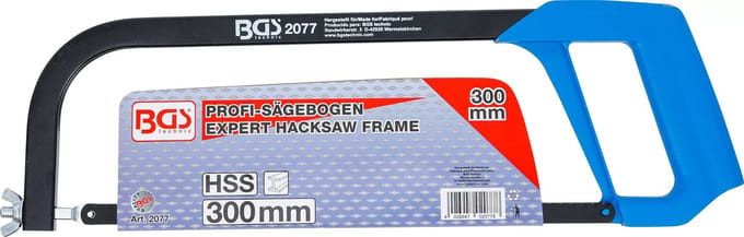 BGS Zaagbeugel incl. HSS-zaagblad, 300 mm