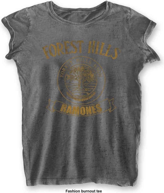 Ramones - Forest Hills Dames T-shirt - M - Grijs