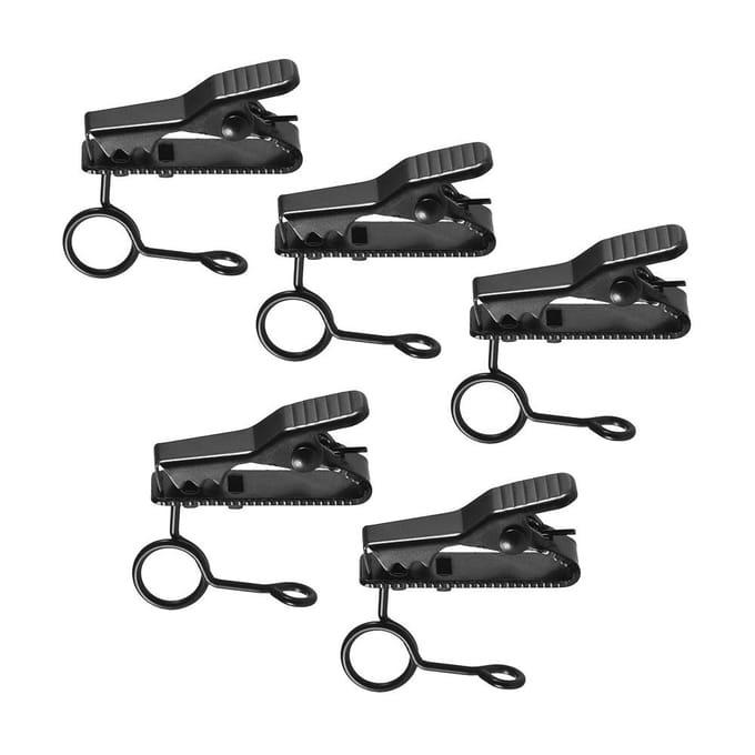 Andoer EY-J03 5 pièces 6mm Microphone Cravate Filaire Micro Cravate 6mm