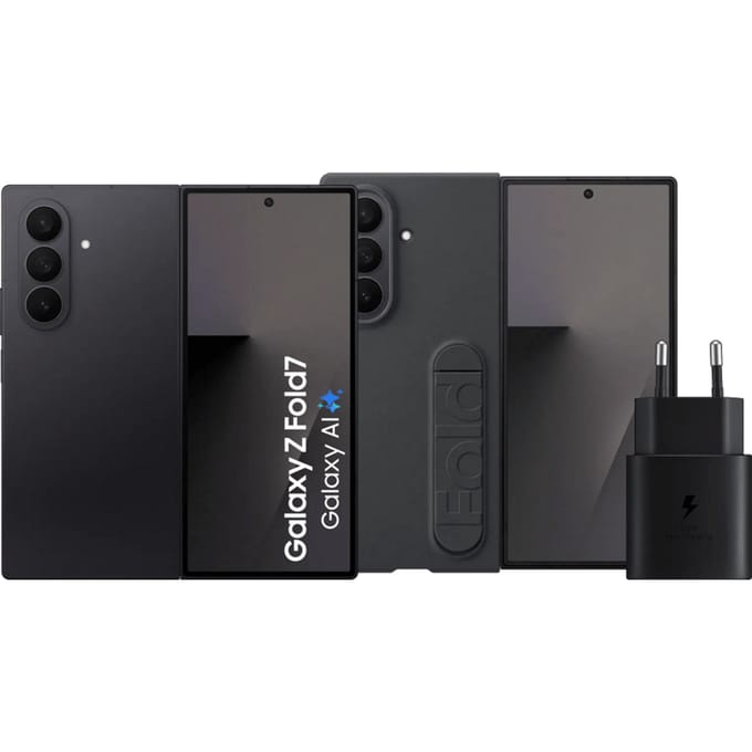 Samsung Galaxy Z Fold 7 256GB Zwart 5G + Accessoirepakket
