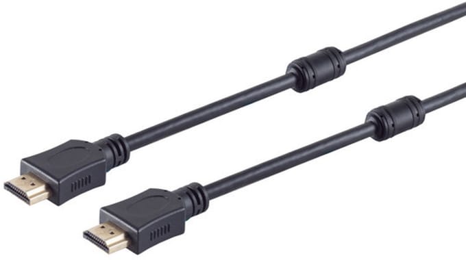 HDMI A-Stecker/HDMI A-Stecker verg Ferrit HEAC 2m