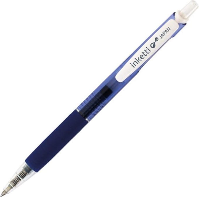 Penac Inketti - Gelpen - 0.5mm - Blauw - 12 Stuks