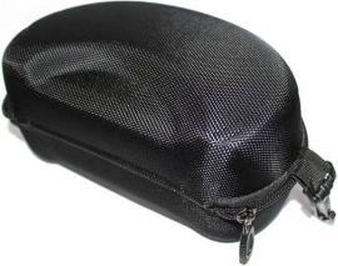 Luxe Ski & Snowboard brillenkoker / Goggle opberg hard case box kleur Zwart
