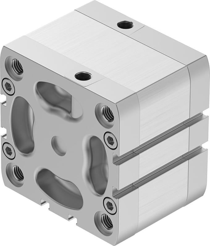 Festo Compacte Cilinder 80mm Boring 20mm Slag ISO 21287 Dubbelwerkend - 536355 - P2BPH