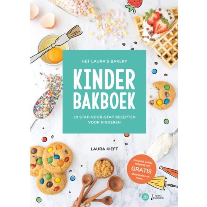 Het Laura's Bakery Kinderbakboek - Laura’s Bakery Kinderbakboek - Laura Kieft