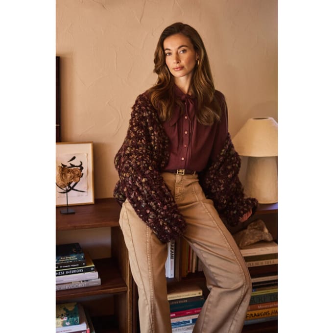 Nukus Nkf05041 333 lynn cardigan cherry