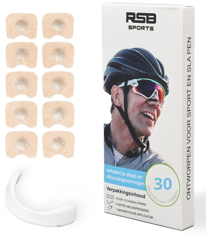 Neusstrips Magnetisch - Neusspreider Set - 30 Dagen - Wit