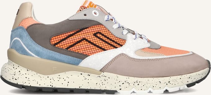 Floris van Bommel Floris van Bommel De Treener Sneakers oranje Suéde