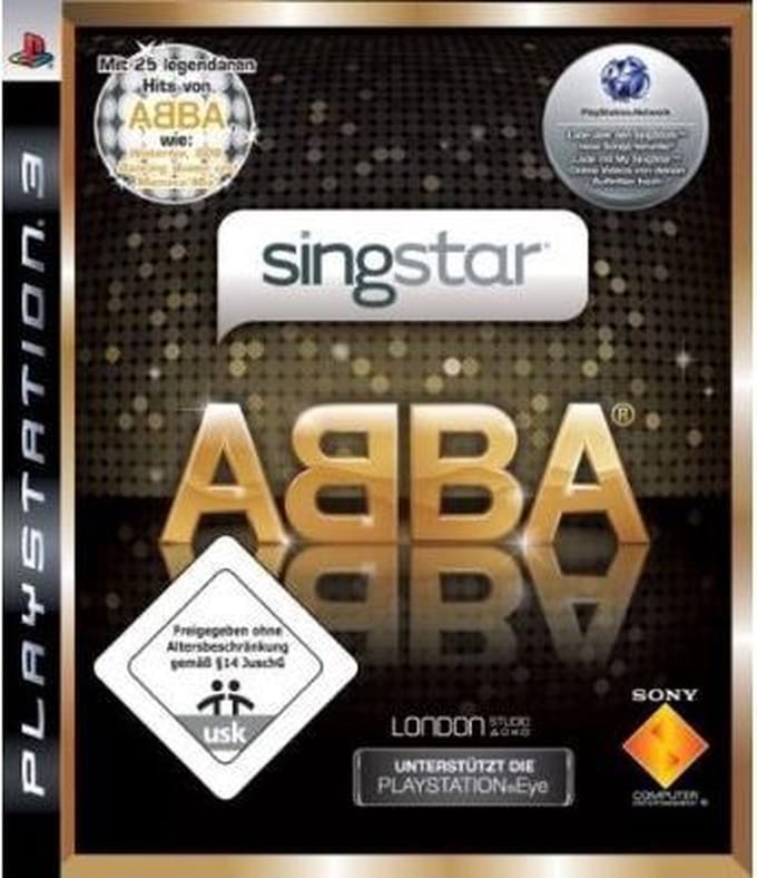 Sony Interactive Entertainment SingStar ABBA, PS3 Duits PlayStation 3