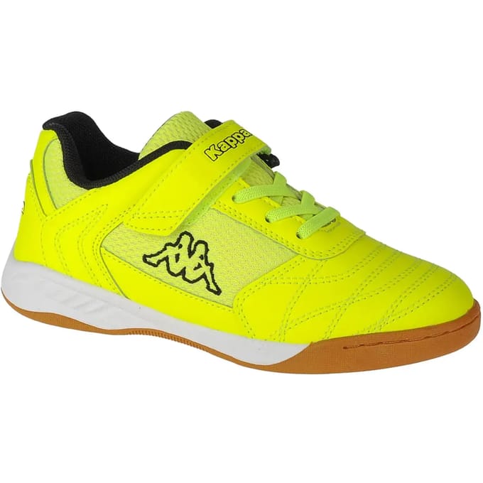 Kappa kindersneakers 260765K 4011 geel/zwart