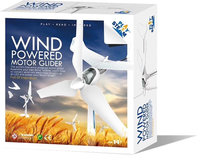 PlaySTEAM - Windturbine met zweefvliegtuig