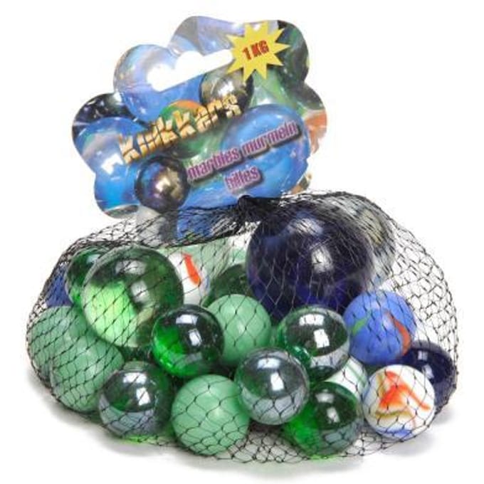 Toys Amsterdam Knikkers Marbles Xl Junior Glas 1000 Gram