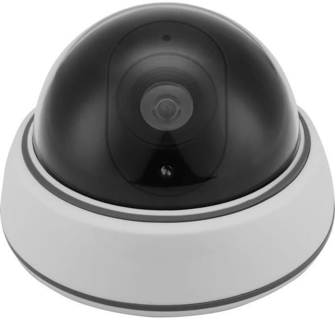 Dummy camera - LINK2HOME - Koepel - Knipperende rode LED - Eenvoudige installatie
