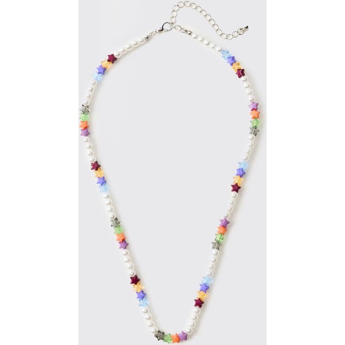 Multi Star & Bead Necklace