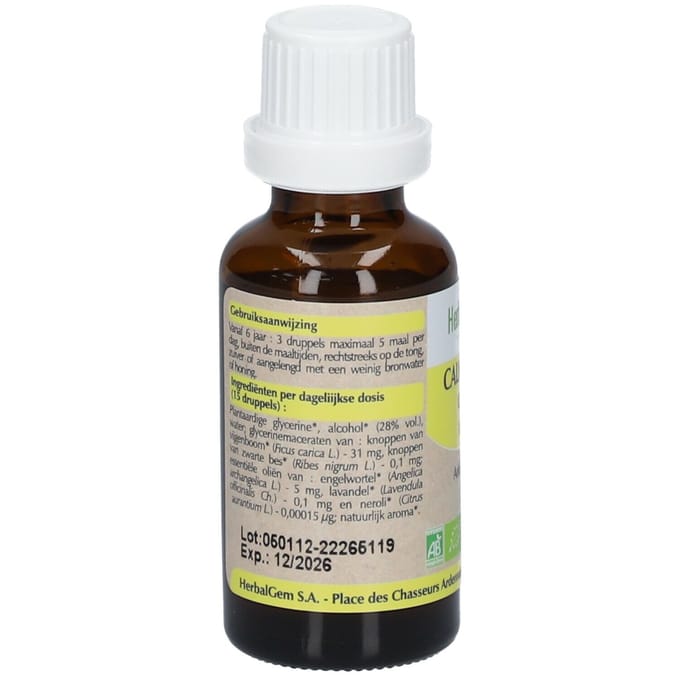 HerbalGem Calmigem Bio | Stress 30 Druppels