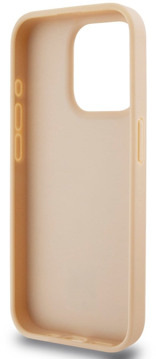 DKNY Checkered Printed Stripe Back Case - Geschikt voor Apple iPhone 14 Pro Max (6.7") - Roze