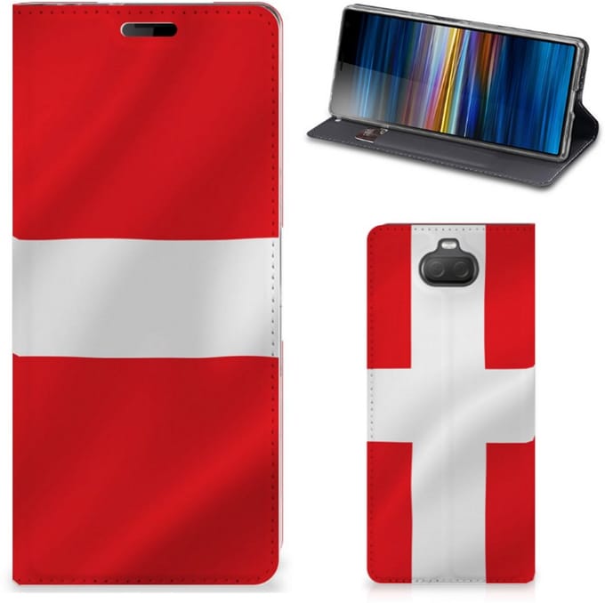 Sony Xperia 10 Standcase Denemarken