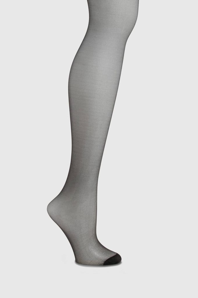 boohoo Dames 10 Denier Zwarte Panty's