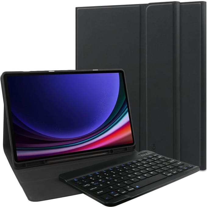 Tech-Protect SC Pen + Keyboard Case for Samsung Galaxy Tab S9 FE+ 12.4" X610 / X616B - Black