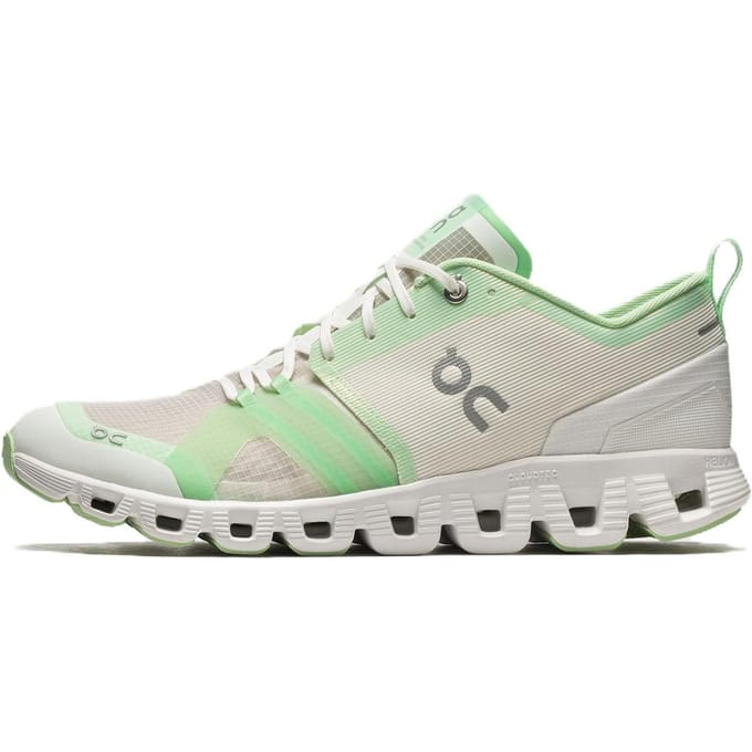On Cloud X Shift Chaussures de Running Durables à Tige Basse Femme sneaker Vert Clair 38.98938 37.5 white