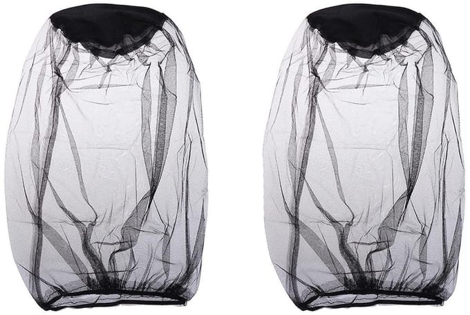 Cosensi - Dailygoods - 2 Stuks Hoofdmuggennet voor Buitenactiviteiten