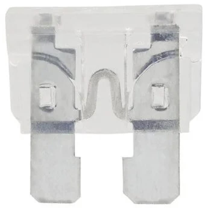 10x Steekzekering 25A – 32 Volt – Transparant – 233009 – Elektrawebshop