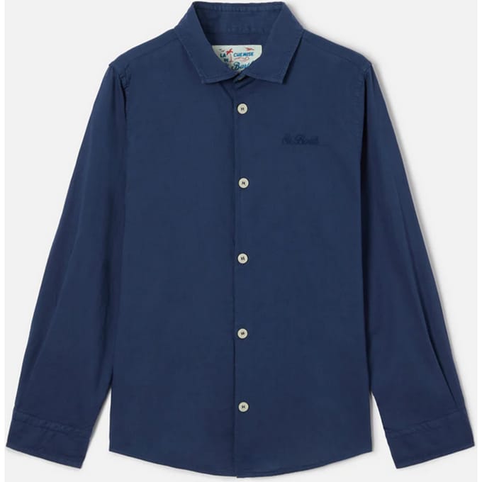 Chemise ijs jr baby marine blauw