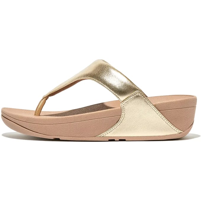 FitFlop Lulu Leather Toe post Teenslippers Dames