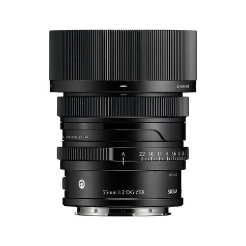 Sigma 35mm f/2.0 DG Hedendaags  L-mount zwart