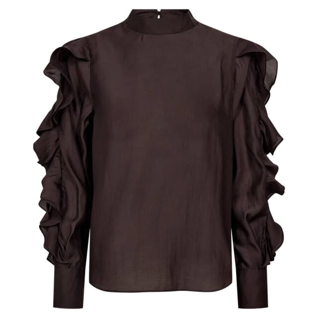 Copenhagen Muse Cmmolly-blouse Blouses Dames - Bruin - Maat L