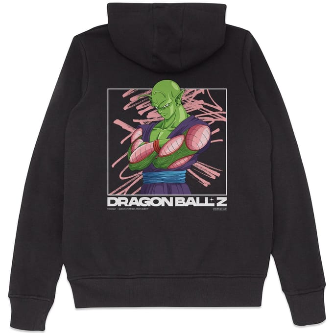 Dragon Ball Z Piccolo Style Hoodie - Black - L