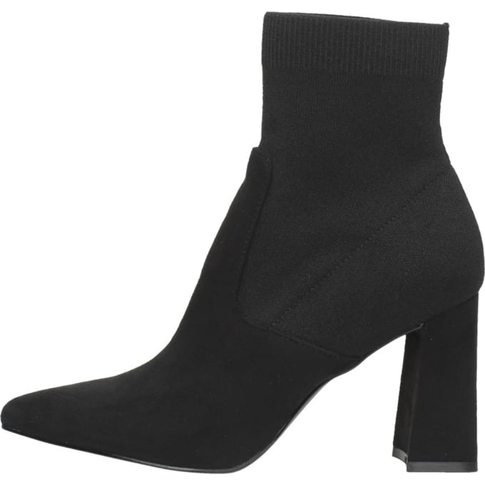 Steve Madden Purify dames enkellaars - Zwart - Maat 41