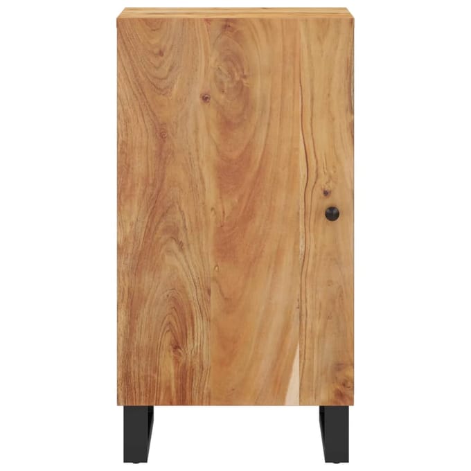 vidaXL - Dressoir - met - deur - 40x31x75 - cm - massief - acaciahout