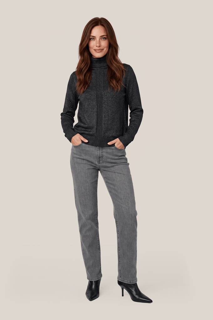 Lucille Lurex Coltrui Zwart