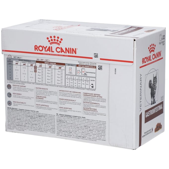 Royal Canin Veterinary Diet Gastro Intestinal Wet - 12x85 g - Kattenvoer