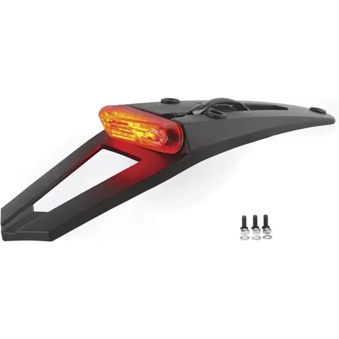 Motorfiets verlichting verlenging van spatbord met goedgekeurde LED koplamp Polisport