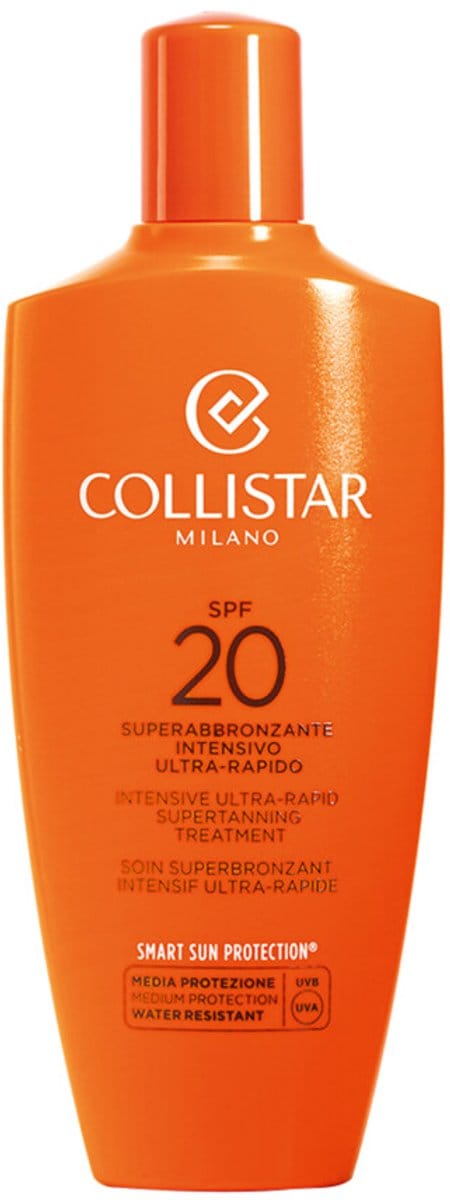 Collistar Intensive Ultra Rapid Supertanning Treatment SPF 20 - 2 x 200 ml - Voordeelverpakking
