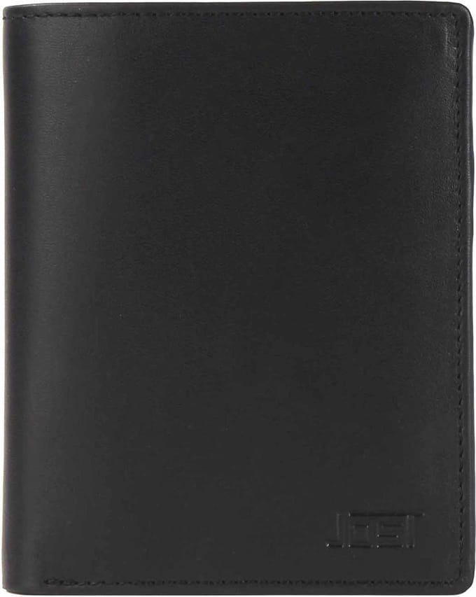 Jost Aarhus Portemonnee Leer 12.5 cm - Jongens - Horizontaal - schwarz