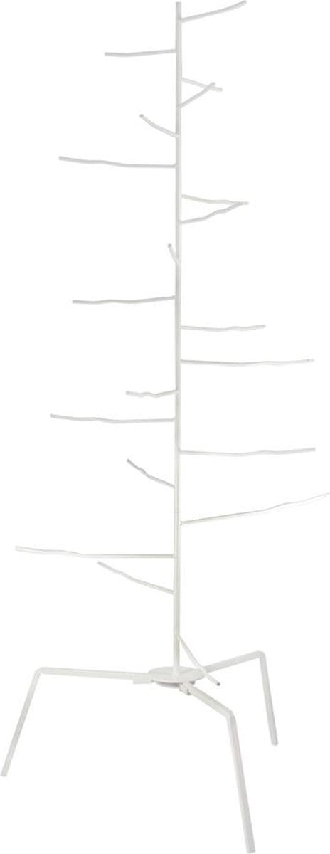 Metalen Kerstboom LEEFF wit L