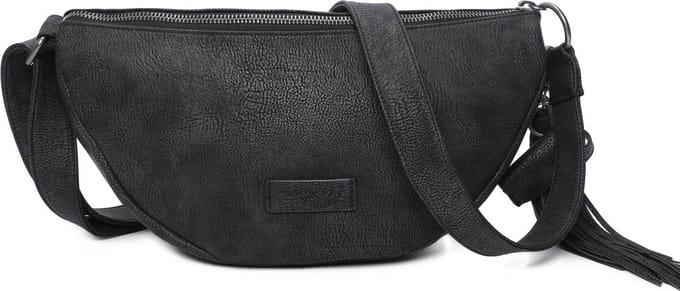 Fritzi aus Preußen Schoudertas Radix Lipstick03 Crossbody Black Idol Zwart