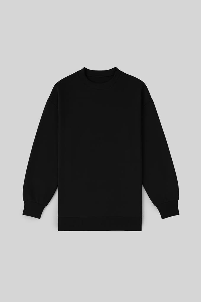 Touché Privé - Oversized basistuniek - Zwart - Dames