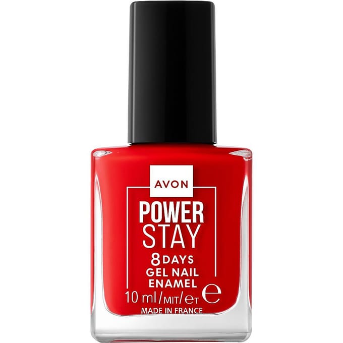 Avon Powerstay - Gel Nagellak - Designer Red - Hybride Effect - Zonder UV-lamp