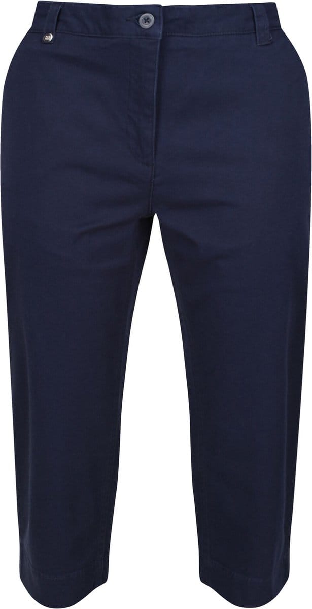 Regatta Dames Mayaan Capri Navy Blauw Maat 38