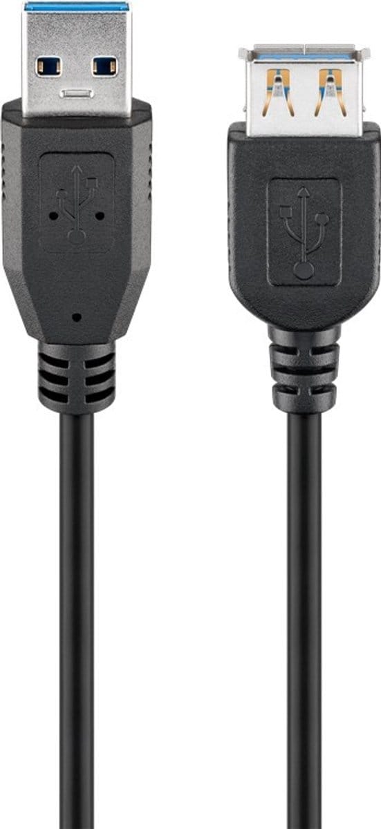 Goobay USB Extension Cable, USB 3.0, m, black