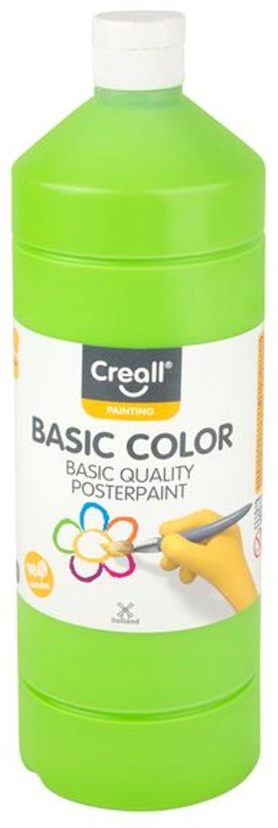 Plakkaatverf creall basic lichtgroen 1000ml | 6 stuks