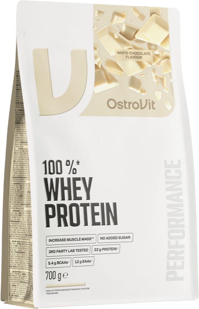 OstroVit 100% Whey Protein 700g – Eiwitpoeder (WPC) | 21g Eiwit per Portie / Whey Protein Supplement