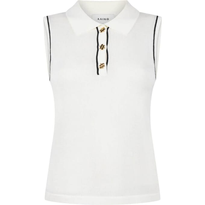 Aaiko Top zonder mouw lara vis 305