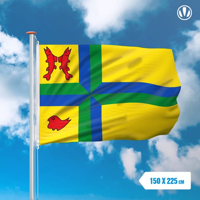 Vlag Werkendam 150x225cm