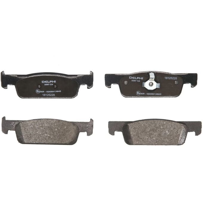 Remblokset DELPHI LP3387, voor